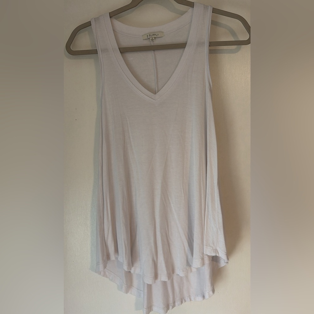 Zsupply White Sleeveless Top